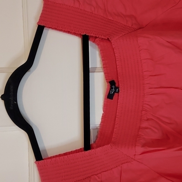 Rails Sonora Coral Square Neck Blouse - Picture 8 of 14